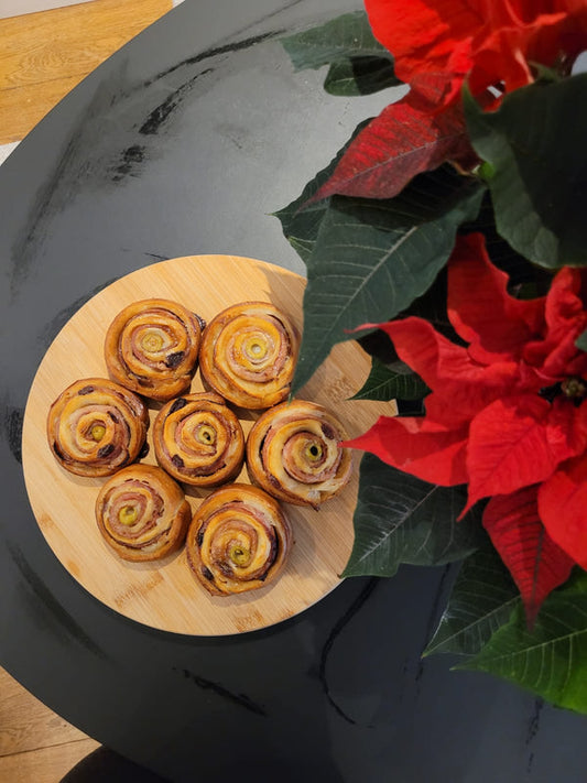 Rollitos de Pan de Jamón – Tradición en Cada Bocado